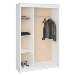 Шкаф-купе Бассо, белый