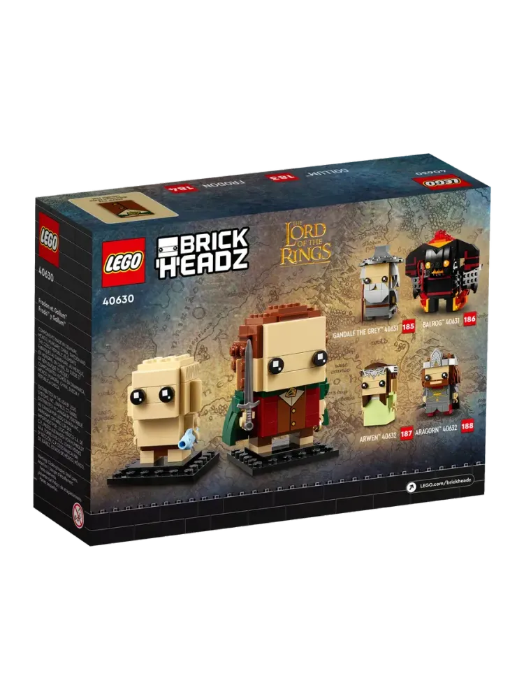 Конструктор BrickHeadz 40630 Фродо и Голлум