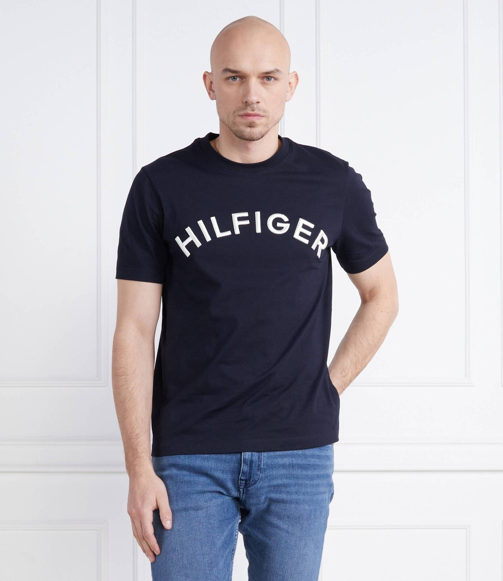 футболка Tommy Hilfiger - темно-синий(MW0MW30055)