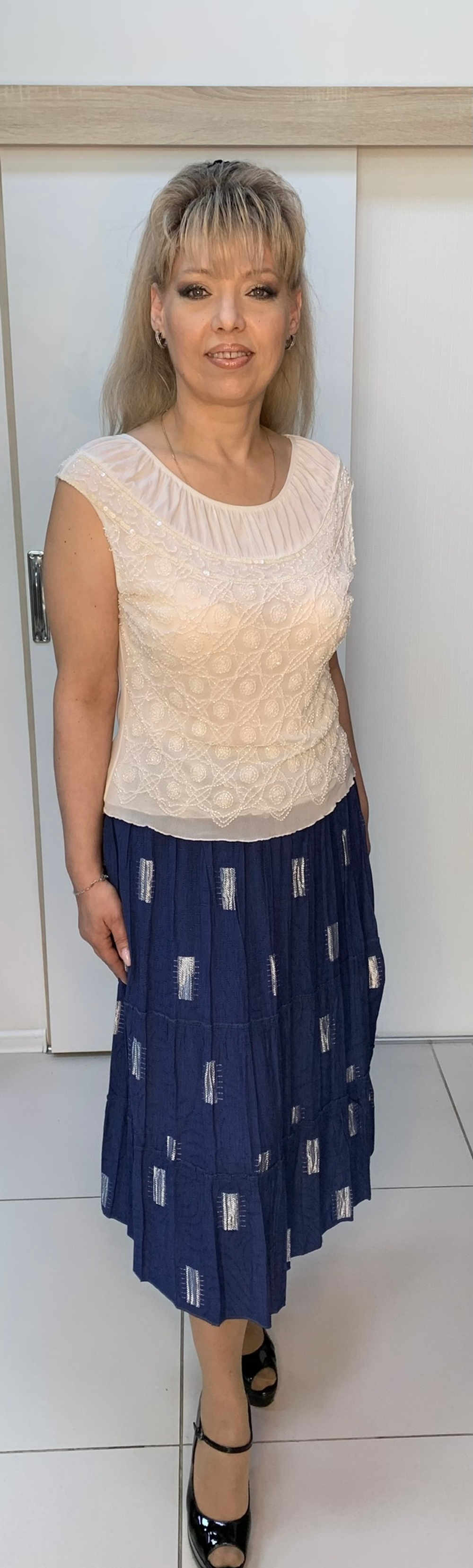 Летняя юбка-жатка