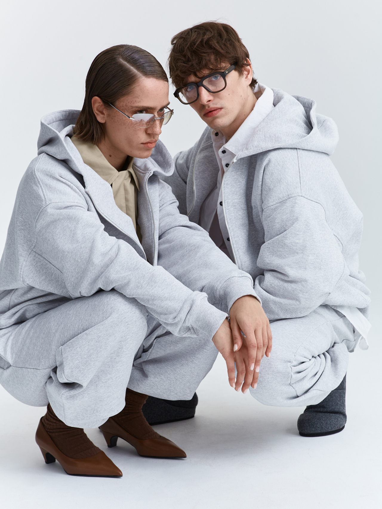 Зип худи из футера