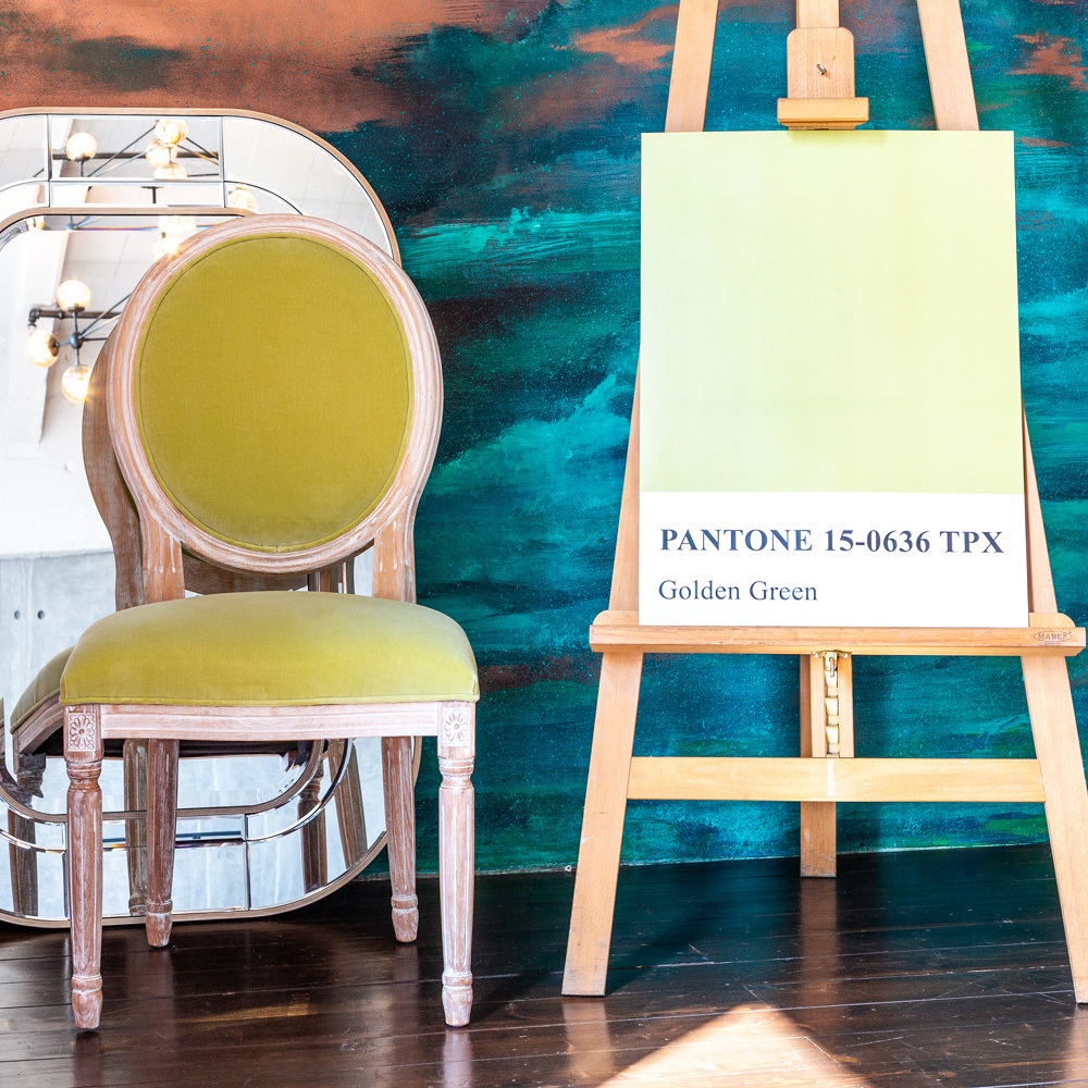 Стул Луи - Липовый цвет бархат белый жемчуг Объект мечты