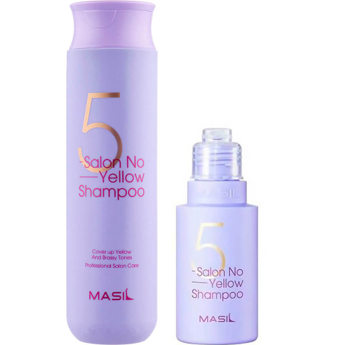 Masil Шампунь тонирующий для осветленных волос - 5 salon no yellow shampoo, 50мл