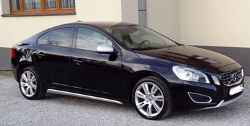 Накладки на пороги MTD V.1 для Volvo S60 V60 2010-2018