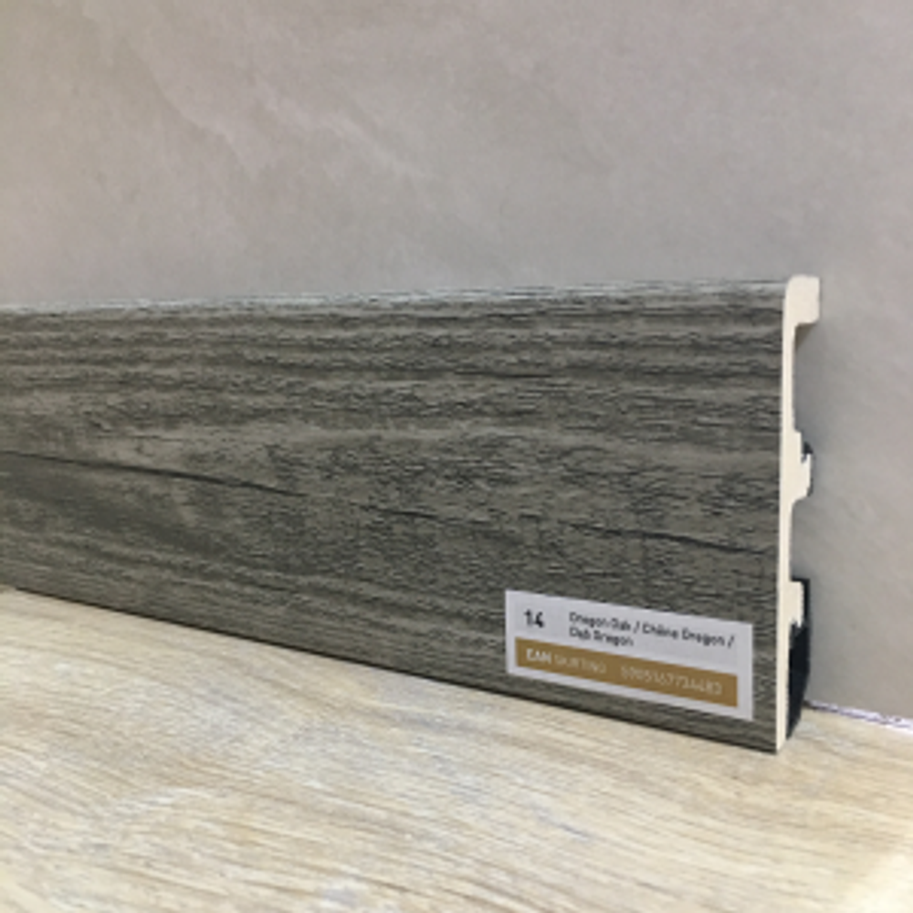 Плинтус 80*20мм "Integra" 14 Дуб Орегон 2,4м