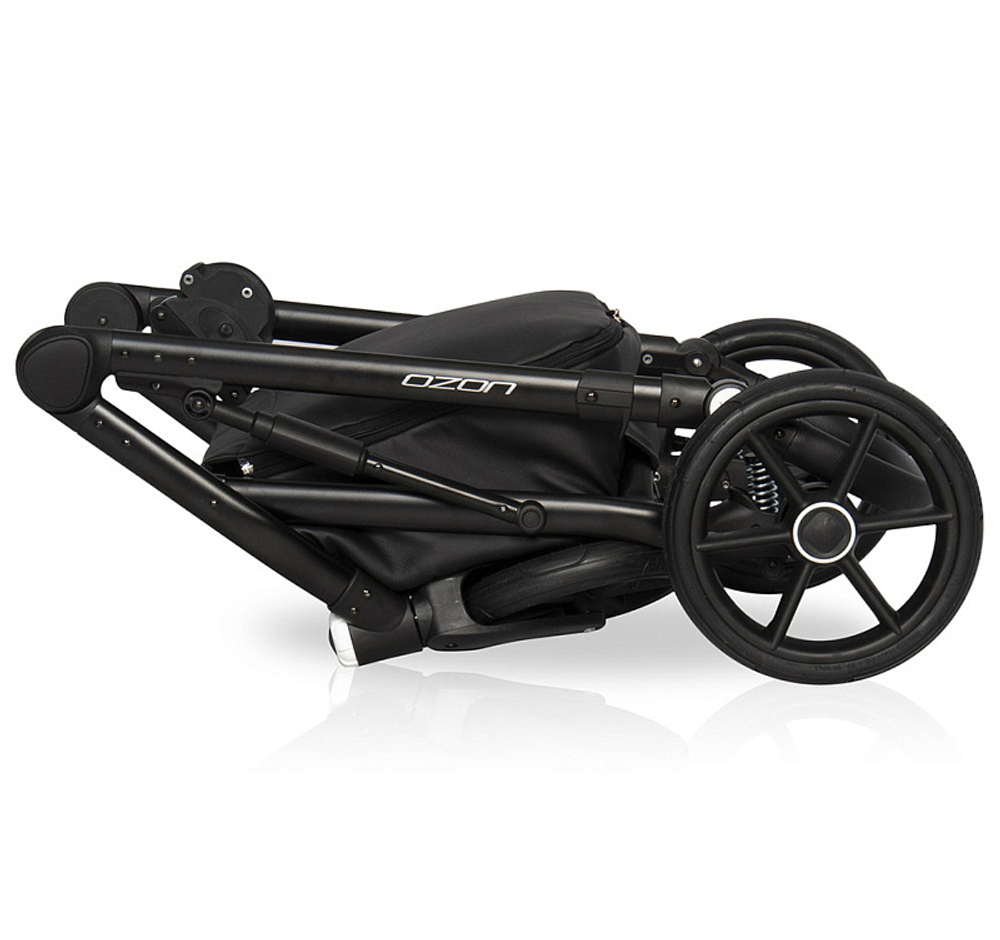 Детская коляска Riko Basic Ozon 3 в 1 06 черный