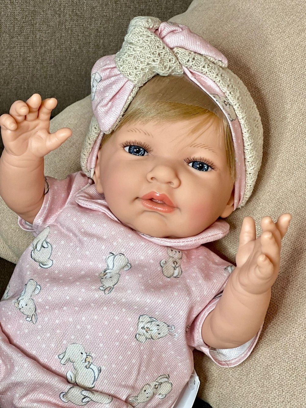 Кукла Marina and Pau 42cм Rabbit мягконабивная (M747K)