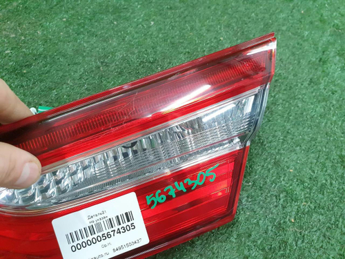 Фонарь правый внут Toyota Camry xv70 17-нв галоген