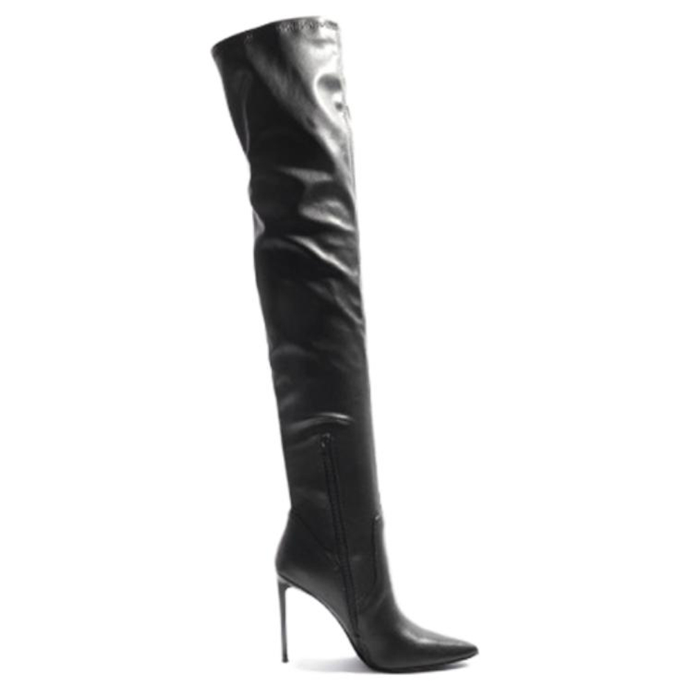 STEVE MADDEN Over the knee Boots 10.4cm Women"s Black