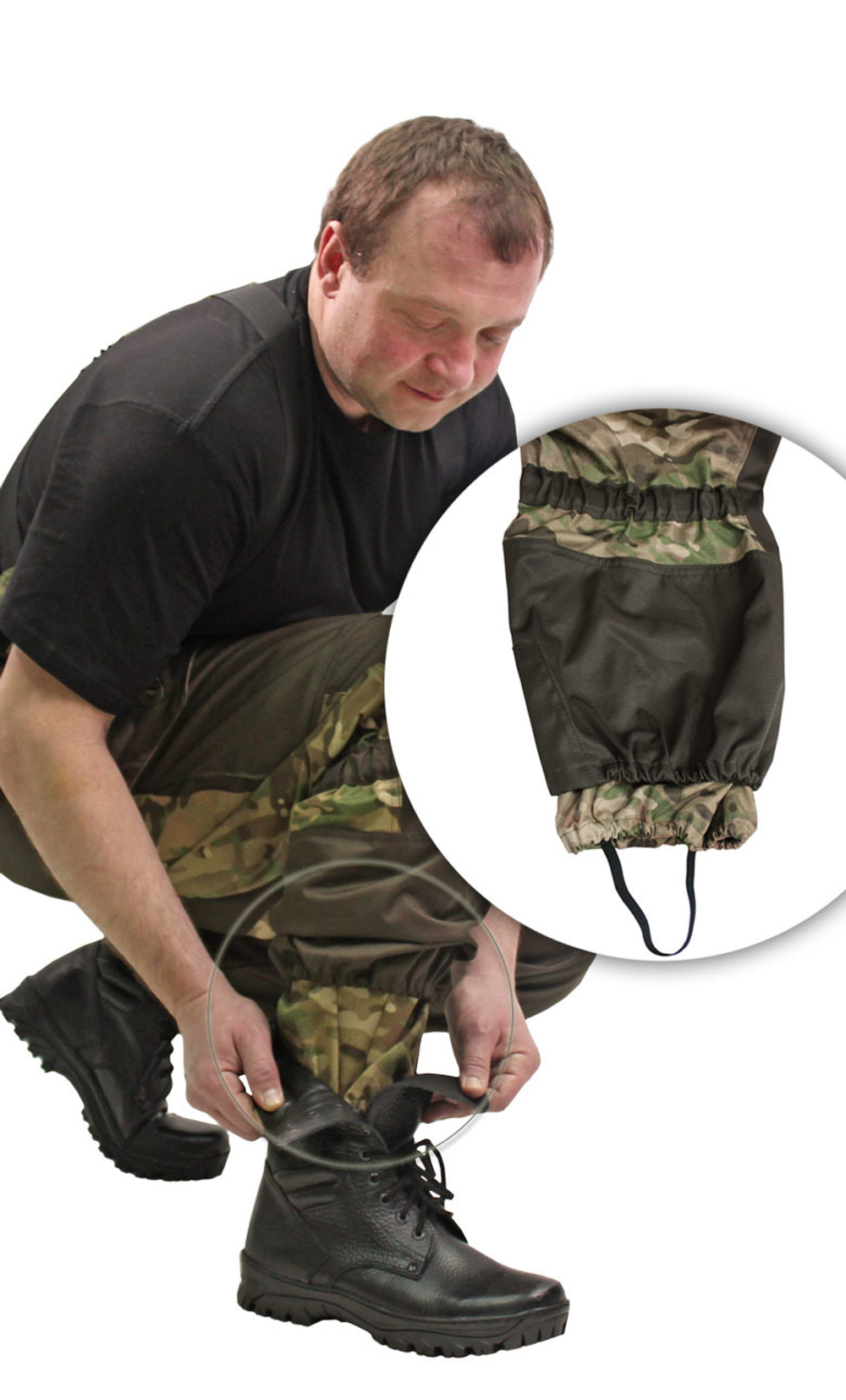 Костюм Горка NEW цв. Мультикам с накладками