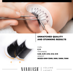 Nanolash Volume Lashes - накладные ресницы, 1 шт.