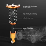 Complete Coilovers Kit подходит для автомобиля Subaru Forester 2009-2013 Adjustable Height Shocks lowering kit