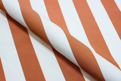Уличная ткань Sun stripe orange (Сан страйп оранж)