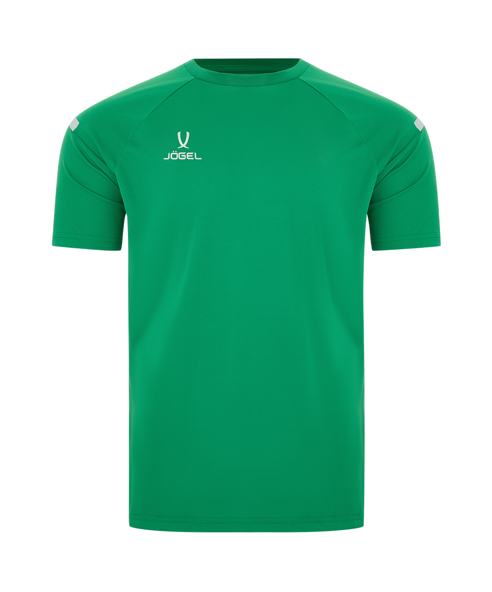 Футболка тренировочная CAMP 2 Training Poly Tee, зеленый/белый