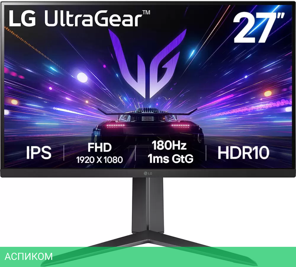 Игровой монитор LG UltraGear 27GS65F-B