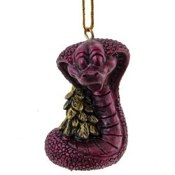 GAEM Фигурка декоративная подвесная "Змея", L3,5 W3,5 H5,5 см, 6в.