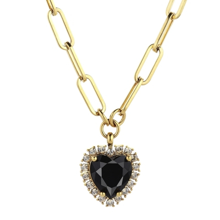 Колье Dyrberg Kern SIMONA SG BLACK / GOLDEN 430019