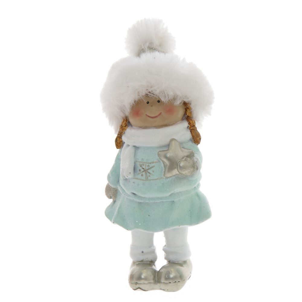 GAEM Фигурка декоративная "Мальчик/Девочка", L6 W5 H13 см, 2в.