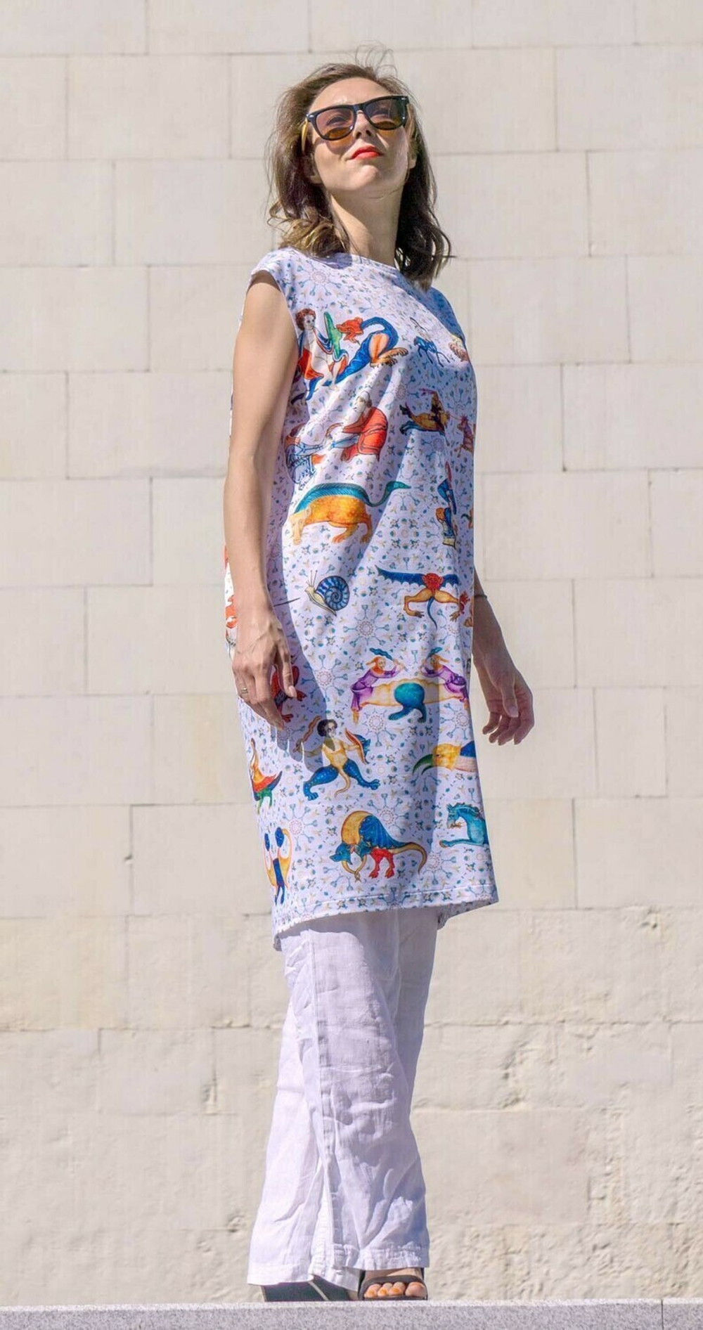 Платье "Латтрелла", по мотивам иллюстраций в средневековой Псалтири Латтрелла