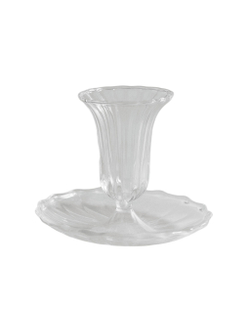 Zara Home Подсвечник из стекла, цвет прозрачный, 8.8 см