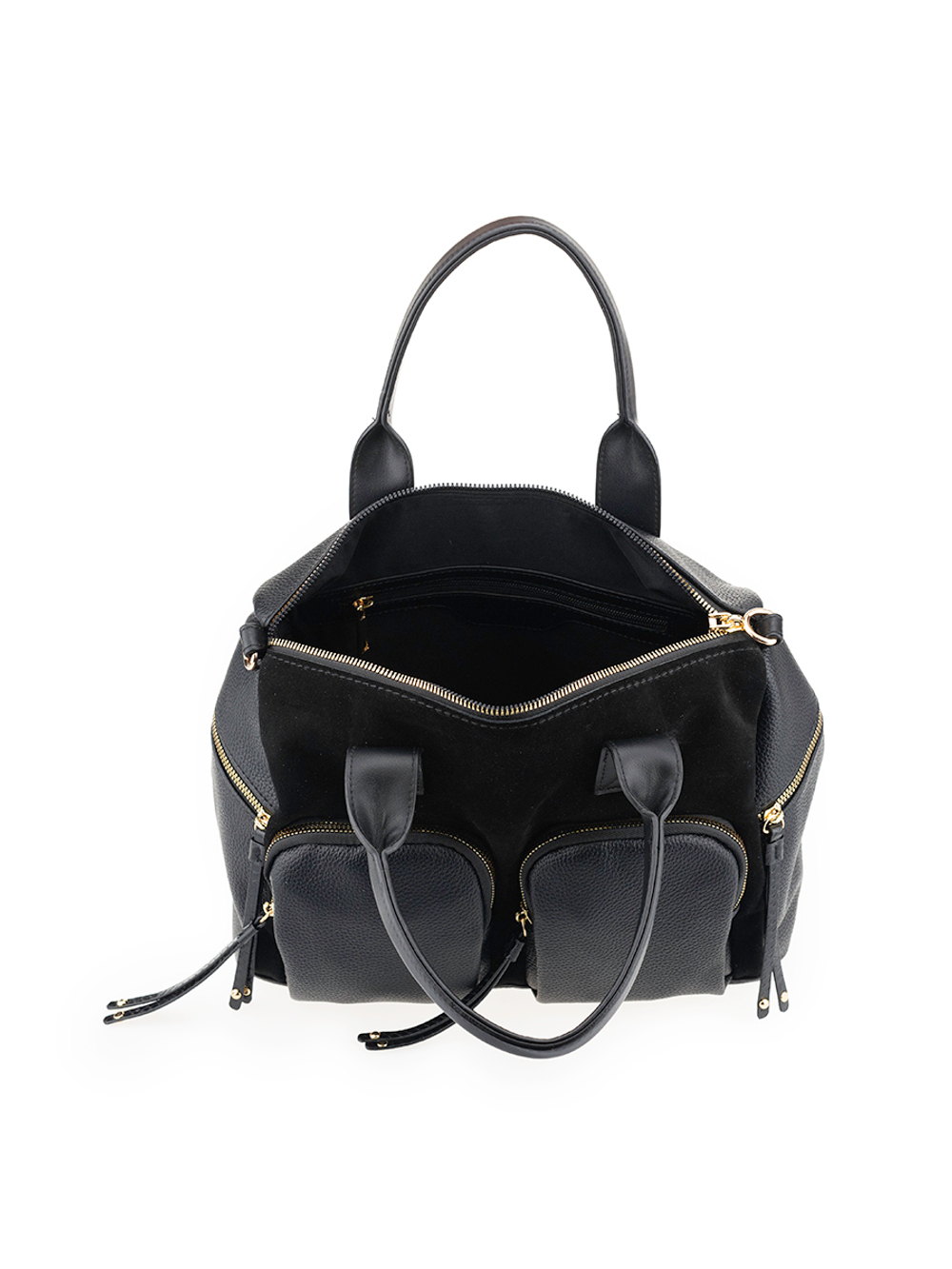 45049/10 Сумка жен., иск. кожа + замша