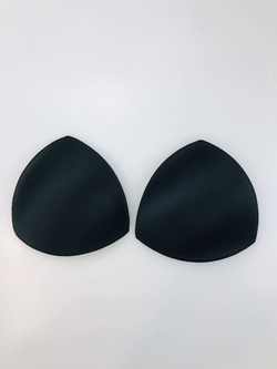 Чашечки треугольные черные 75 (В)