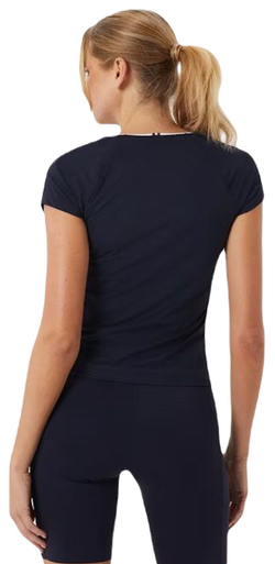 Женская теннисная футболка Björn Borg Ace V - небесный