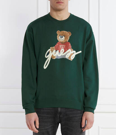 Худи GUESS - зеленый(M4RQ34 KBJ31)