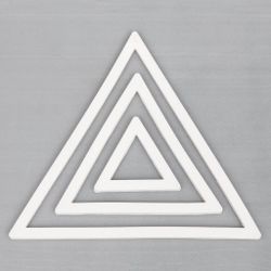 Рамка кондитерская "Треугольник", 3 шт силикон P.L. Proff Cuisine