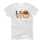 Футболка "Шпиц -любовь"