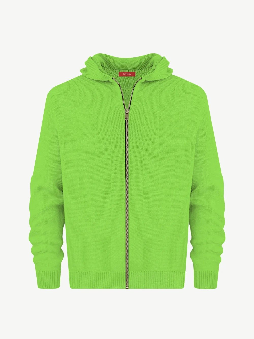 Толстовка на замке из хлопка