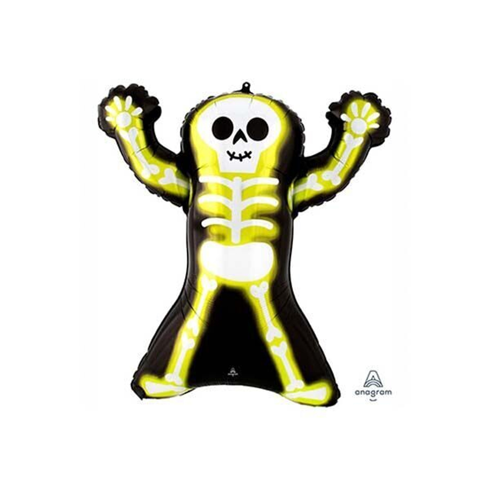 Шар фигура HWN Скелет Неон