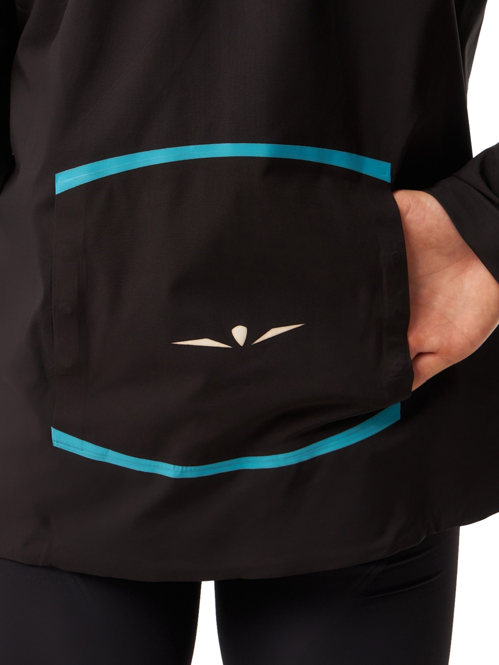 КУРТКА МУЖСКАЯ RAIN JACKET 25K WR / 35K MVP | BLACK SKYBLUE