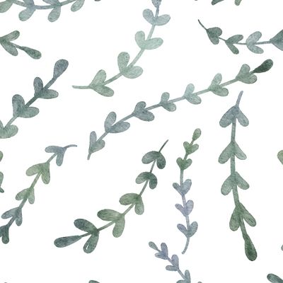 Веточки с листиками