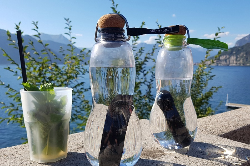 Экобутылка eau good, 800 мл, черная
