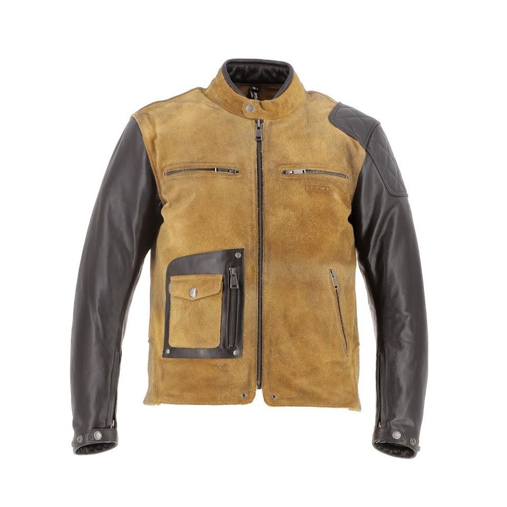 Johnson Cuir Rag-Suede / Черно-бежевый