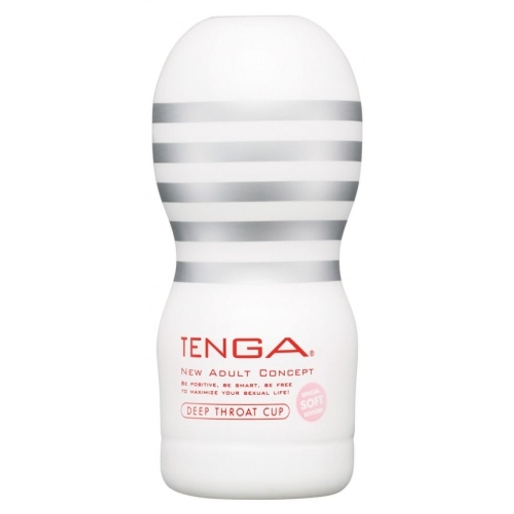 Мастурбатор Tenga Original Vaccum Cup Глубокий ротик белый