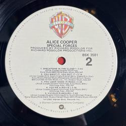 Винтажная виниловая пластинка LP Alice Cooper Special Forces (USA 1981)