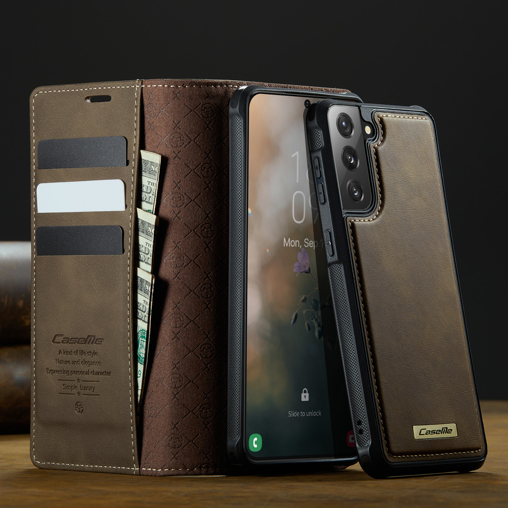 Чехол-кошелек CaseMe 2 in 1 MagSafe Samsung Galaxy S21 FE