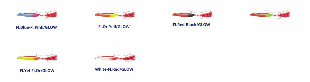 Пилькер BiColor Pilk 400 g/грамм 1 Fl Yel-Fl Or/GLOW 10