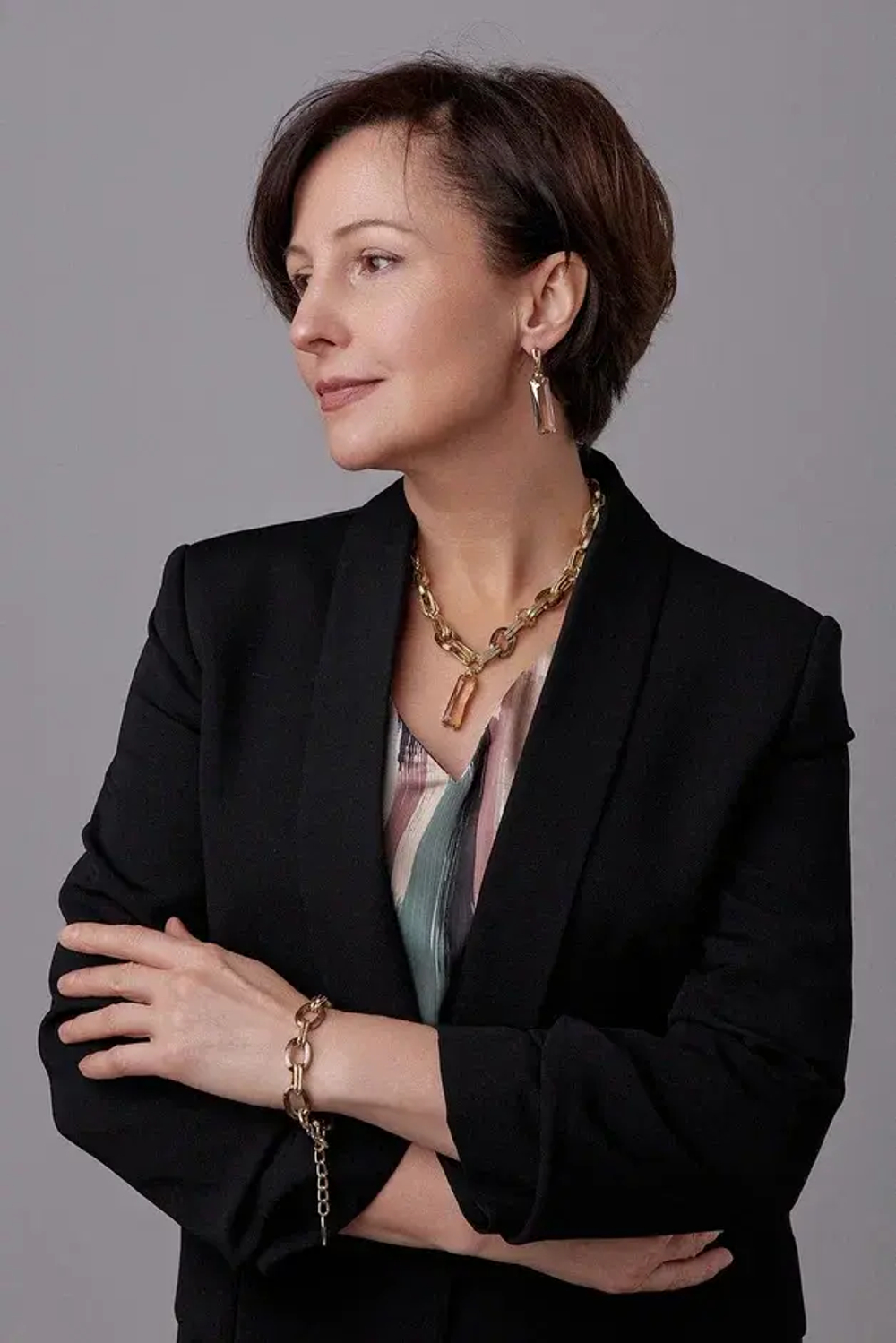 HMG 1300 peach Колье арт.1657