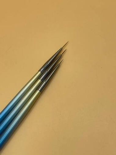 Набор кистей для дизайна 3 шт