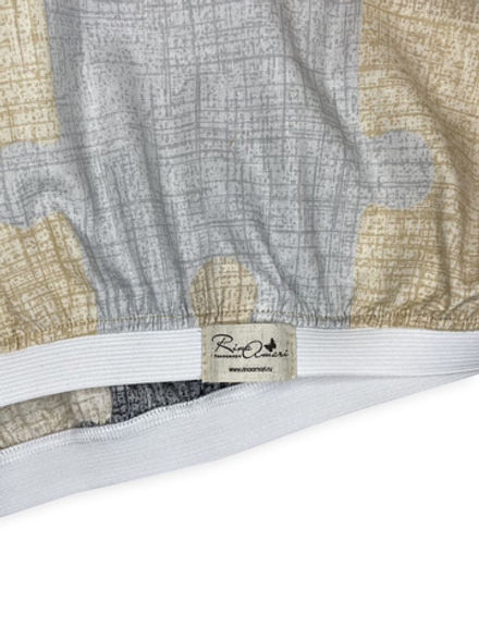 Простыня на резинке Пазл хлопок-ранфорс RinaAmari Размер 120*60