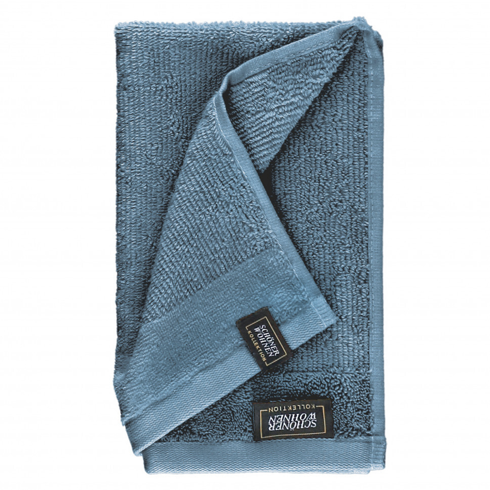 Полотенце 30x50 Schoner Wohnen Sense 78006-080 синее