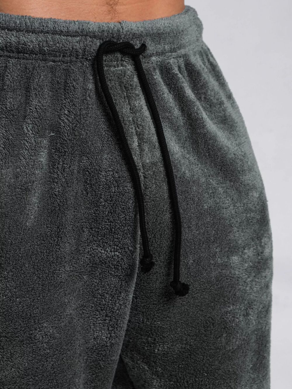 Брюки Hardlunch плюшевые темно-серые