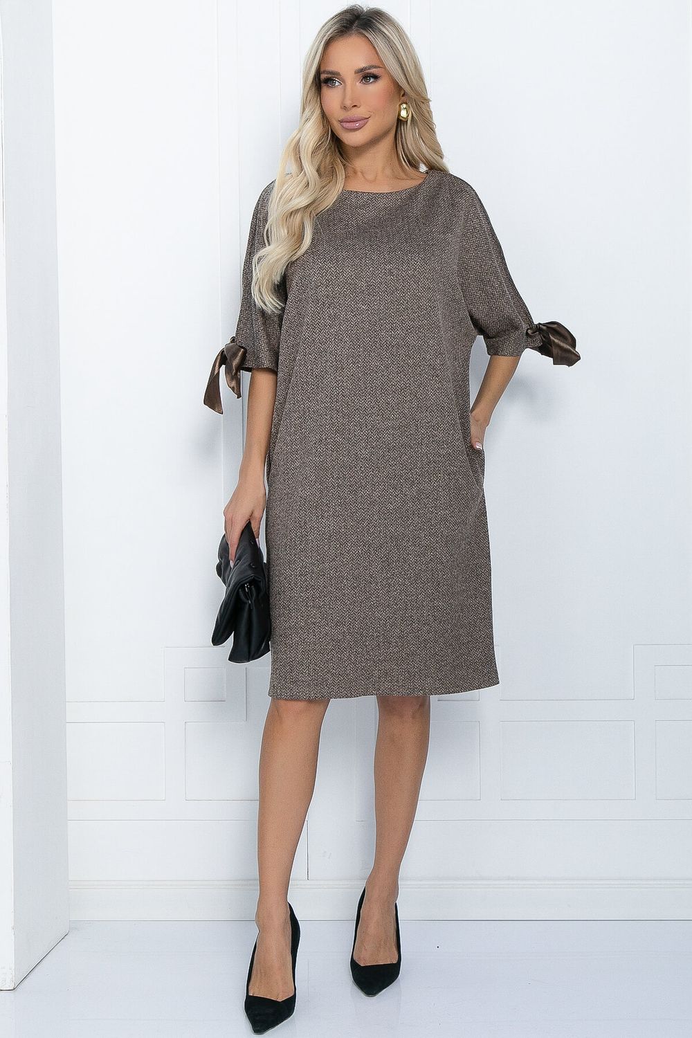 Платье Кайла (шоколадное) П11670 LT Collection