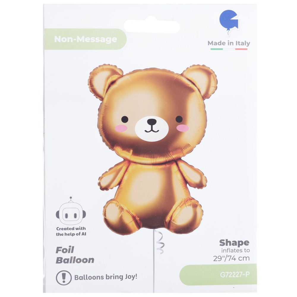 Шар (29''/74 см) Фигура, Милый мишка