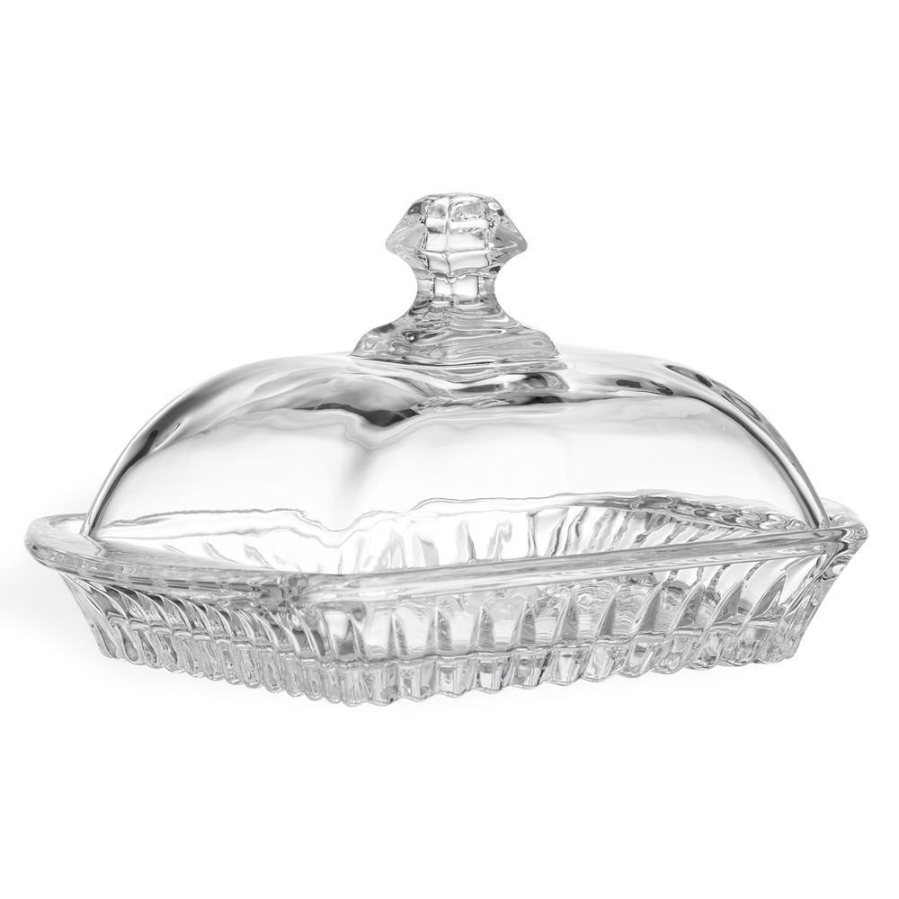 МАСЛЕНКА "MUZA CRYSTAL" 17,5*10,5 СМ. ВЫСОТА=9 СМ
