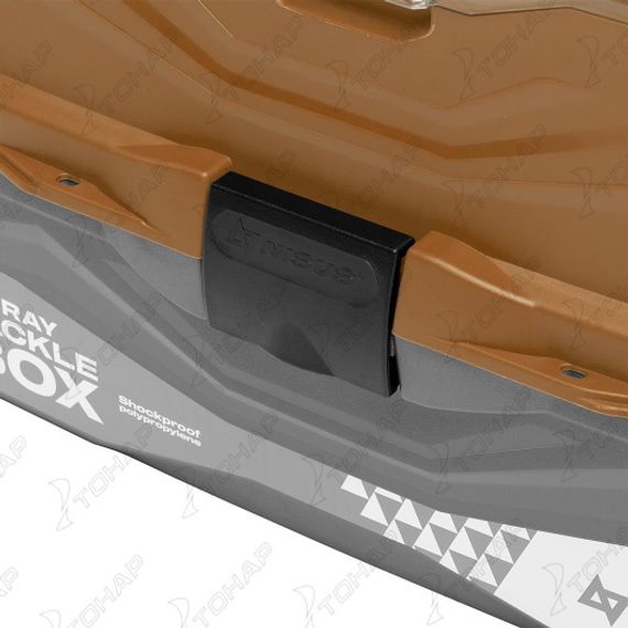 Ящик для снастей NISUS Tackle Box трехполочный золотой (N-TB-3-GO)