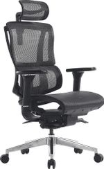 Эргономичное кресло Everprof Mega Сетка Черный